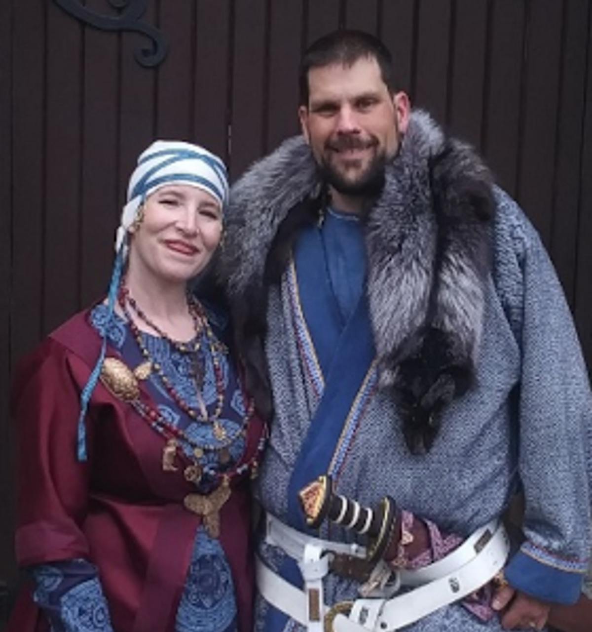 Sir Timothy Just and Baroness Elizabeta Foscari